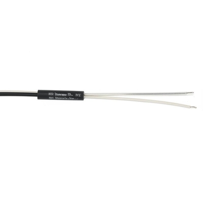 B Tolerância 1% Sensor de temperatura NTC com comprimento de condução de 30 mm e faixa limite de sobrecarga de 150 % F.S.