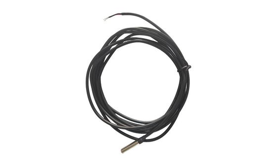 Sensor de temperatura NTC personalizado para detecção de temperatura, material da carcaça TPE plástico e comprimento do cabo personalizado