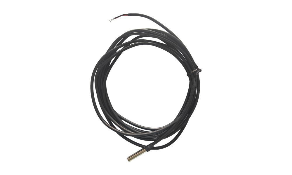 Sensor de temperatura NTC personalizado para detecção de temperatura, material da carcaça TPE plástico e comprimento do cabo personalizado