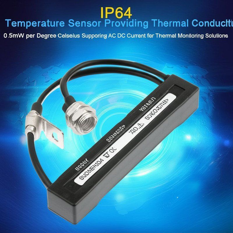 Sensor de temperatura IP64 NTC que fornece condutividade térmica de 0,5 mW por grau Celsius Suporte de corrente AC DC para soluções de monitoramento térmico