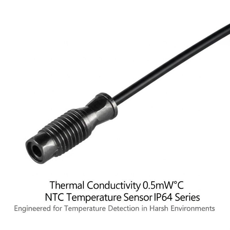 Conductividade térmica 0,5mW°C Sensor de temperatura NTC Série IP64 Projetado para detecção de temperatura em ambientes adversos